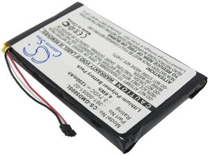 Batérie pre Garmin dezl 560 1250mAh, Li-pol