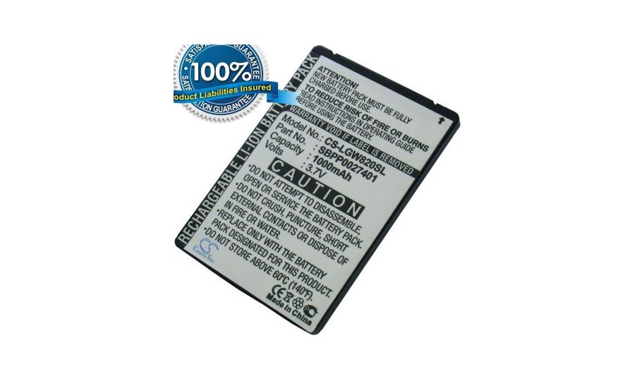 Batéria pre LG GT540 Optimus, GW620, GX500, Li-ion 3.7V 1000mAh