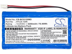 Batéria pre Biocare Ie12, Biocare Ie12a (napr. Biocare HYLB-1596), 5200 mAh