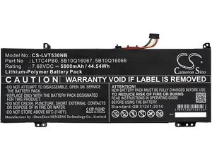 Batéria pre Lenovo Air 14/Lenovo Flex 6/Ideapad 530/Yoga 530, 5800mAh, Li-Pol