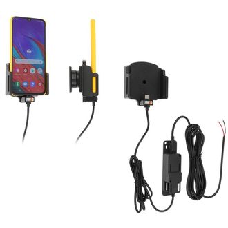 Brodit držiak do auta na mobilný telefón s USB-C nastaviteľný so skrytým pon. š.62-77 mm, tl.2-10mm