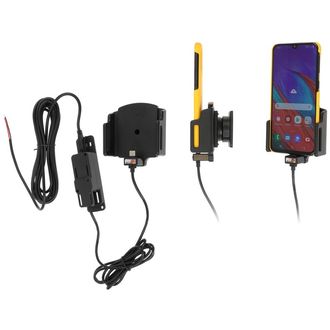Brodit držiak do auta na mobilný telefón s USB-C nastaviteľný so skrytým pon. š.62-77 mm, tl.2-10mm