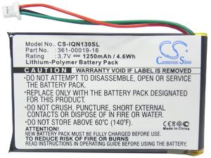 Batéria pre Garmin Nüvi 1300, 1350, 1370, 1390, 1490, 1250mAh, Li-pol