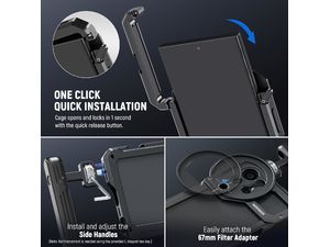 Neewer PA021 ultra stabilizačná klietka pre Samsung Galaxy S23 Ultra