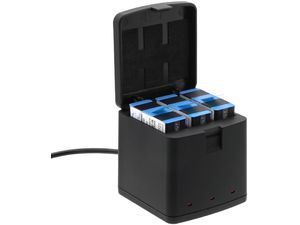 3 Nabíjačka batérií pre GoPro Hero 9, Hero 10, Hero 11, Hero 12, alternatívne