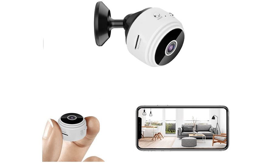 Mini kamera A9 Mini DV 720p, biela