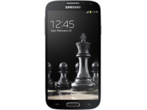Samsung GALAXY S4 i9506 LTE cat. 4, čierna edícia, zadný kryt z imitácie kože