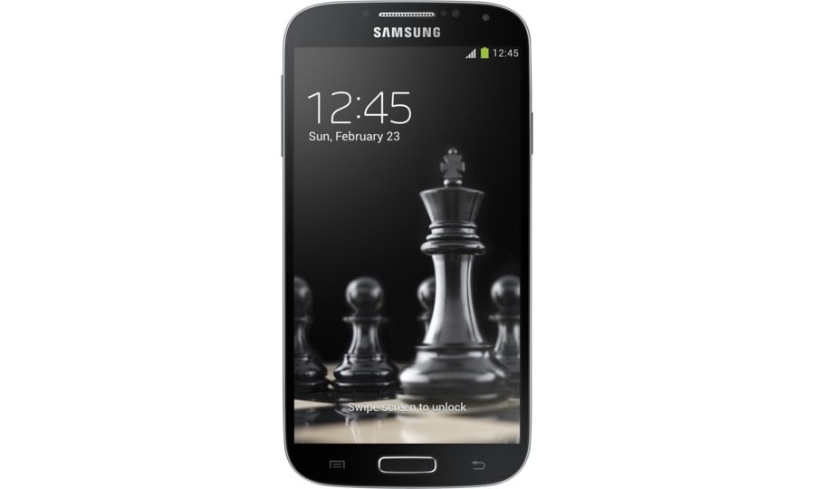 Samsung GALAXY S4 i9506 LTE cat. 4, čierna edícia, zadný kryt z imitácie kože