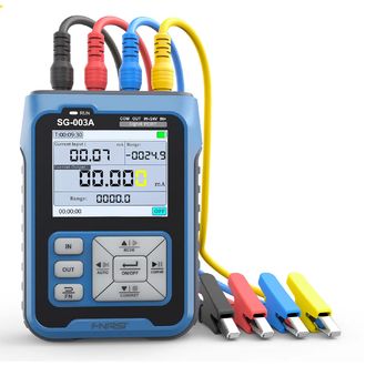 FNIRSI SG-003A Ručný digitálny generátor signálov, 2,4" TFT LCD displej, 0-10 V, 4-20 mA, USB-C