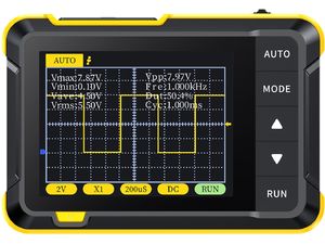 FNIRSI DSO152 Digitálny ručný osciloskop s 2,8" TFT displejom, 200 kHz, 400 V