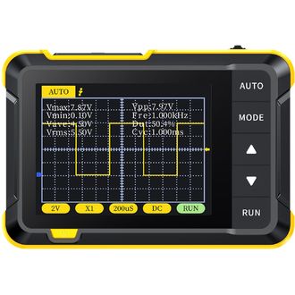 FNIRSI DSO152 Digitálny ručný osciloskop s 2,8" TFT displejom, 200 kHz, 400 V