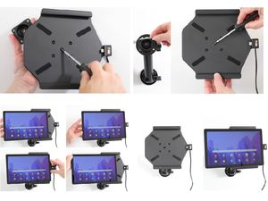 Brodit držiak do auta pre Samsung Galaxy Tab A7 10.4 (2020) SM-T500/SM-T505, s CL/USB nabíjaním