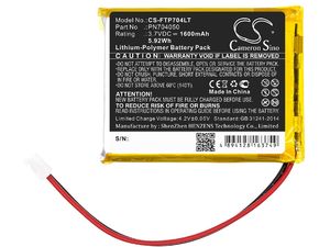Batéria pre Fatboy Edison the Petit, LED stolná lampa Edison, 1600 mAh, Li-Pol