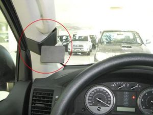 Brodit ProClip montážna konzola pre Toyota LandCruiser V8 08-15, vľavo na stĺpik