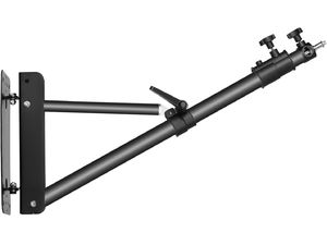 Neewer WB-1250-1 Teleskopické rameno na stenu, otočné o 180 stupňov, 1,25 m, čierne