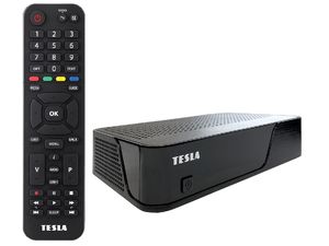 TESLA HYbbRID TV T200 prijímač T2 HEVC H.265 s HbbTV