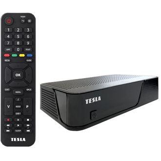 TESLA HYbbRID TV T200 prijímač T2 HEVC H.265 s HbbTV