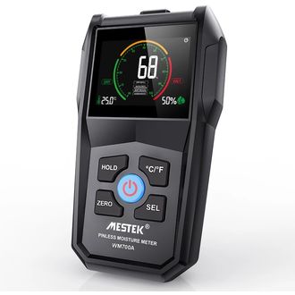 Mestek WM700A digitálny merač vlhkosti materiálov a dreva s LCD displejom