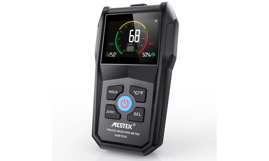 Mestek WM700A digitálny merač vlhkosti materiálov a dreva s LCD displejom