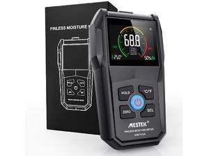 Mestek WM700A digitálny merač vlhkosti materiálov a dreva s LCD displejom