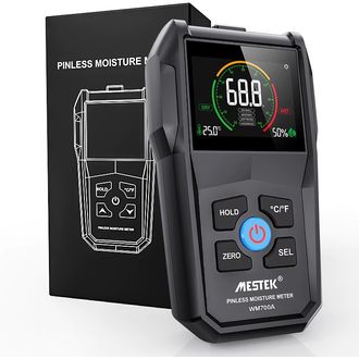 Mestek WM700A digitálny merač vlhkosti materiálov a dreva s LCD displejom