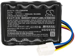 Batéria pre Landxcape CR208E, R800 Smart, LX835, LX992, 2500 mAh, Li-Ion