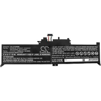 Batéria pre Lenovo Thinkpad Yoga 260, 2900 mAh, Li-Ion