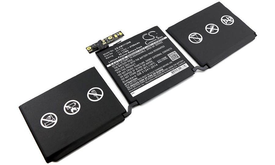 Batéria pre Apple Macbook Pro 13 2016, Apple A1708 (eq. Apple 0-00946), 4700 mAh