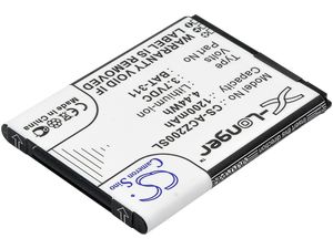 Batéria pre Acer Liquid Z200, 1200mAh Li-ion