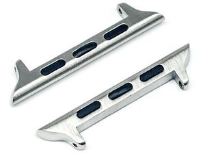 Adaptér remienka Mobilly 22 mm pre Apple Watch 38/40/41 mm, strieborný
