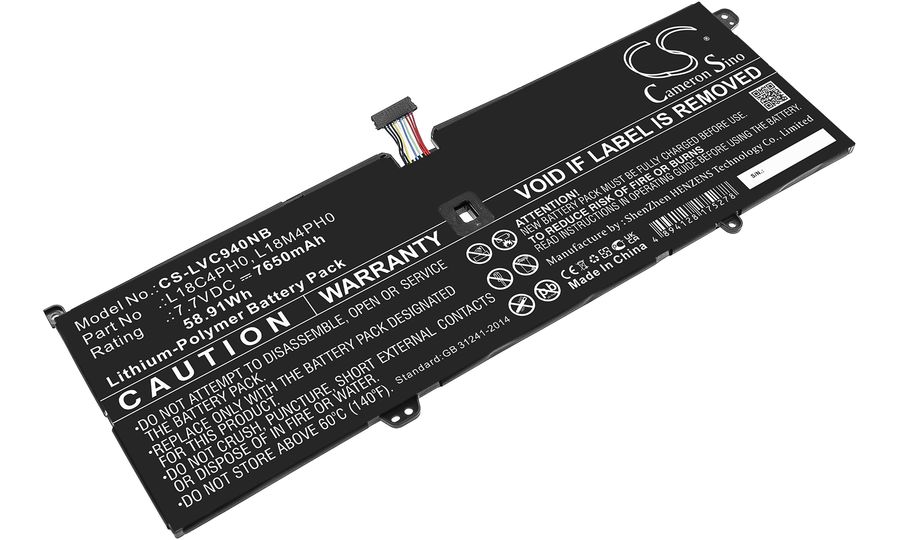 Batéria pre Lenovo Yoga C940, 7650 mAh, Li-Pol