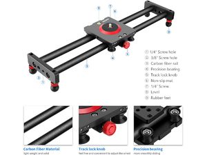 Neewer slider 40, karbón
