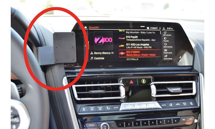 Brodit Montážny držiak ProClip pre BMW 850 19-24, vľavo uprostred