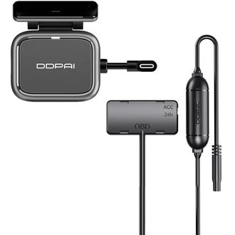 DDpai Hardwire Kit s radarom na napájanie kamery N5 DUAL v parkovacom režime