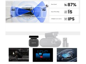 DDpai Hardwire Kit s radarom na napájanie kamery N5 DUAL v parkovacom režime