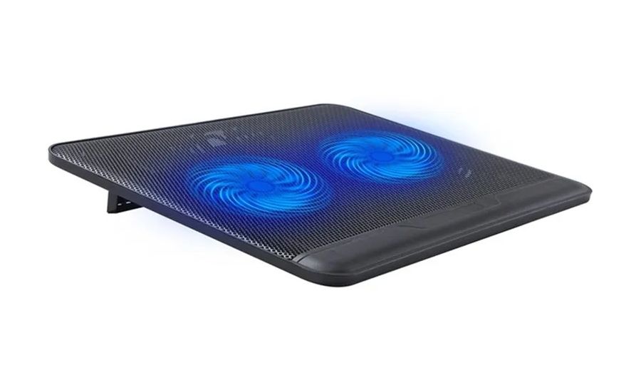 Chladiaca podložka pod notebook, 2 ventilátory, pre notebooky 10-15"