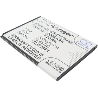 Batérie pre Alcatel One Touch Pop C7, 7040D, 2000mAh Li-ion