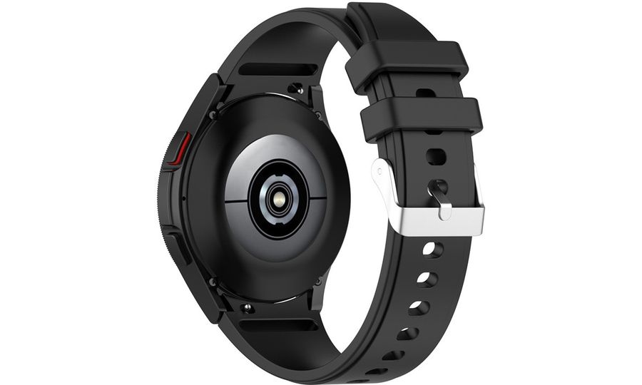 Mobilly remienok pre Samsung Galaxy Watch4 a Watch4 Classic, silikónový, čierny
