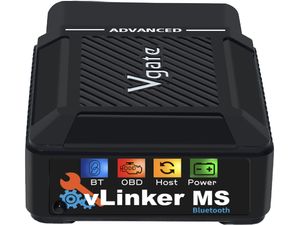 Vgate vLinker MS univerzálna autodiagnostika OBD II, Bluetooth pre Apple a Android