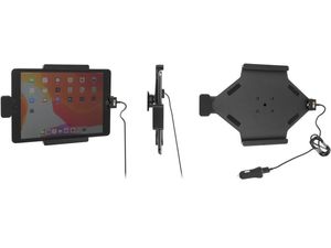 Brodit držiak do auta pre Apple iPad 10,2" (2021/2020/2019), bez puzdra, CL/USB nabíjanie, so štítom