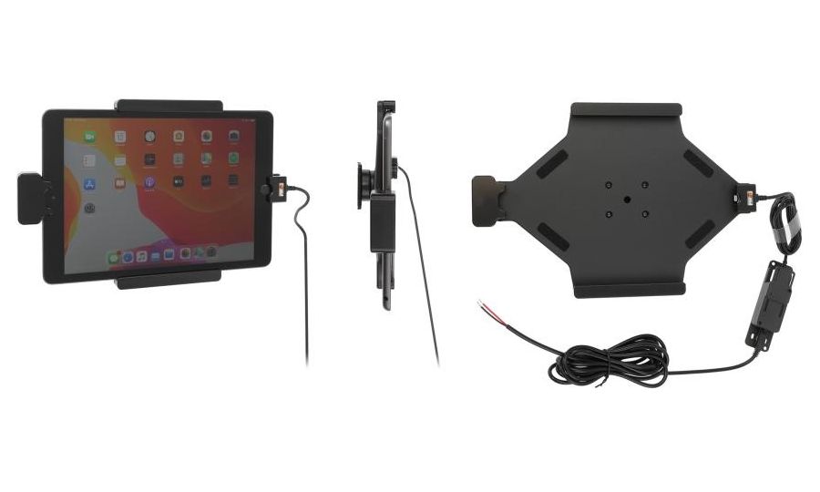 Brodit držiak pre Apple iPad Pro 10,2” 2021/2020/2019 bez puzdra so skrytým nabíjaním, s ochranou