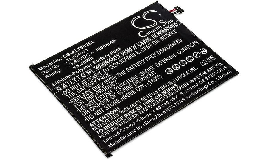Batérie pre Alcatel 8082, Alcatel 9024w, (ekv. TLP040J1), 4000 mAh