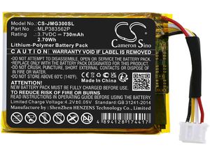 Batéria pre JBL Go 3, 730 mAh, Li-Pol