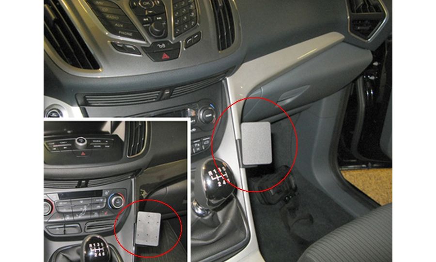 Brodit Montážny držiak ProClip pre Ford C-Max 11-18/Grand C-Max 11-18, stredom doprava nadol