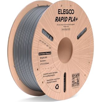 ELEGOO RAPID PLA+ 1.75, 1 kg, strieborná