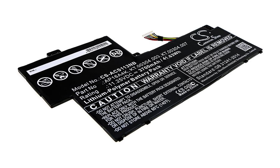 Batéria pre Acer Aspire One Cloudbook 11, Acer Swift 1, 3700 mAh