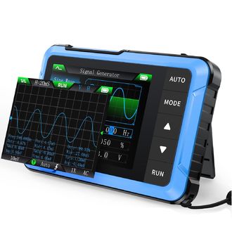 Digitálny ručný osciloskop a generátor signálov FNIRSI DSO510, 10 MHz