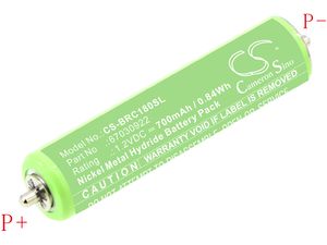Batéria pre Braun 1000/180/2000/3000/4735/5411/Cruzer1/Cruzer Z20 a iné, 700 mAh, Ni-MH