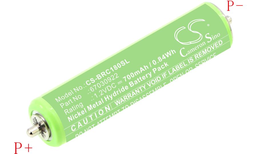 Batéria pre Braun 1000/180/2000/3000/4735/5411/Cruzer1/Cruzer Z20 a iné, 700 mAh, Ni-MH