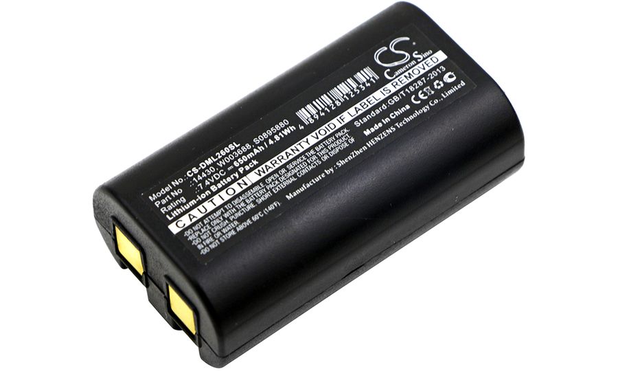 Batéria pre Dymo 260, 280, 650 mAh, Li-Ion
